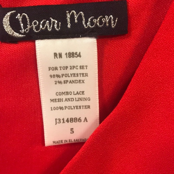 2 pc Red Dress - Picture 5 of 5